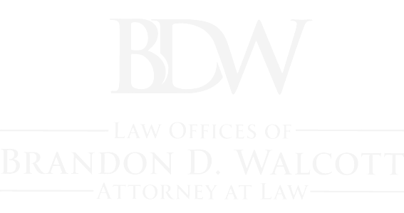 Walcott Lawyer logo white